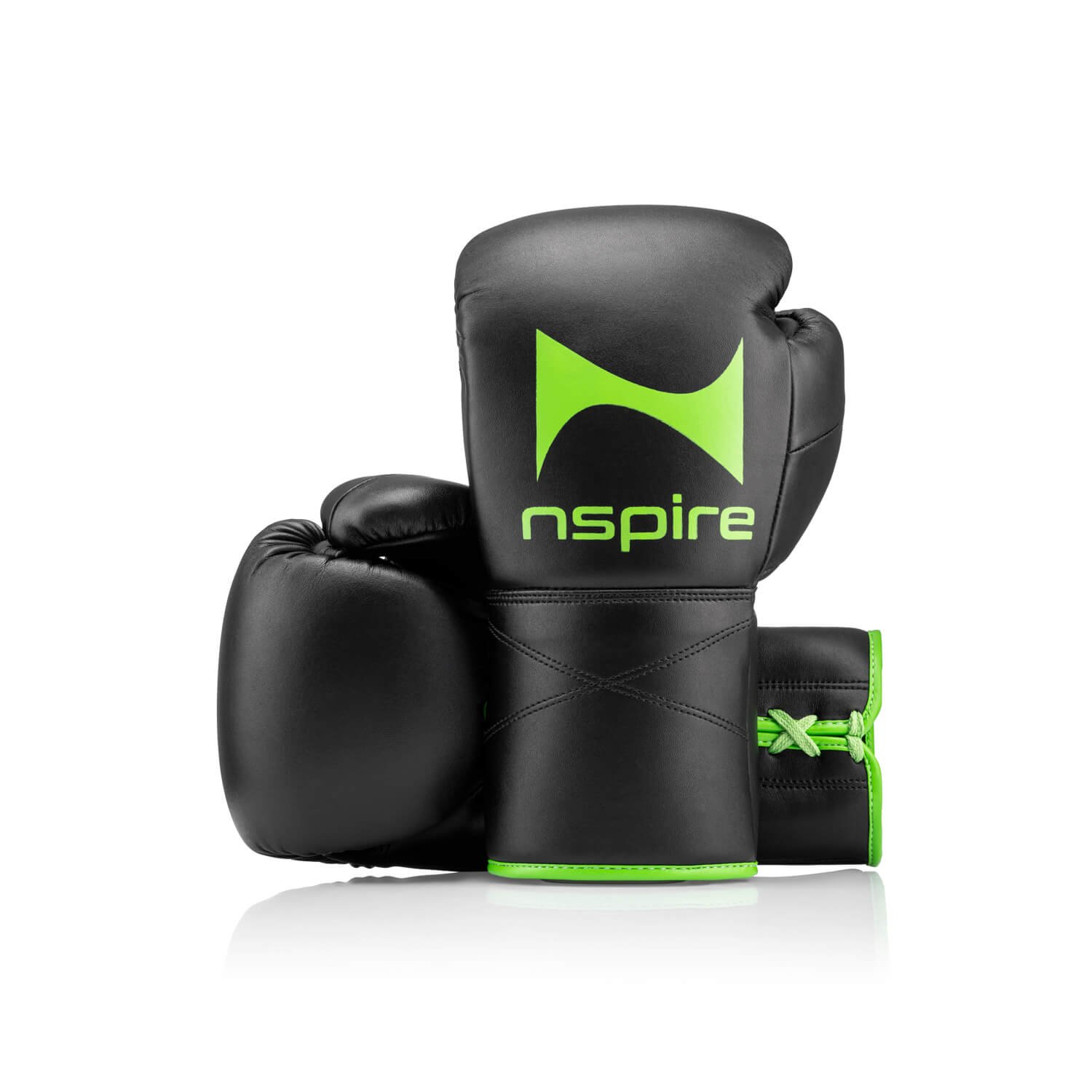 Lace-Up Black & Green